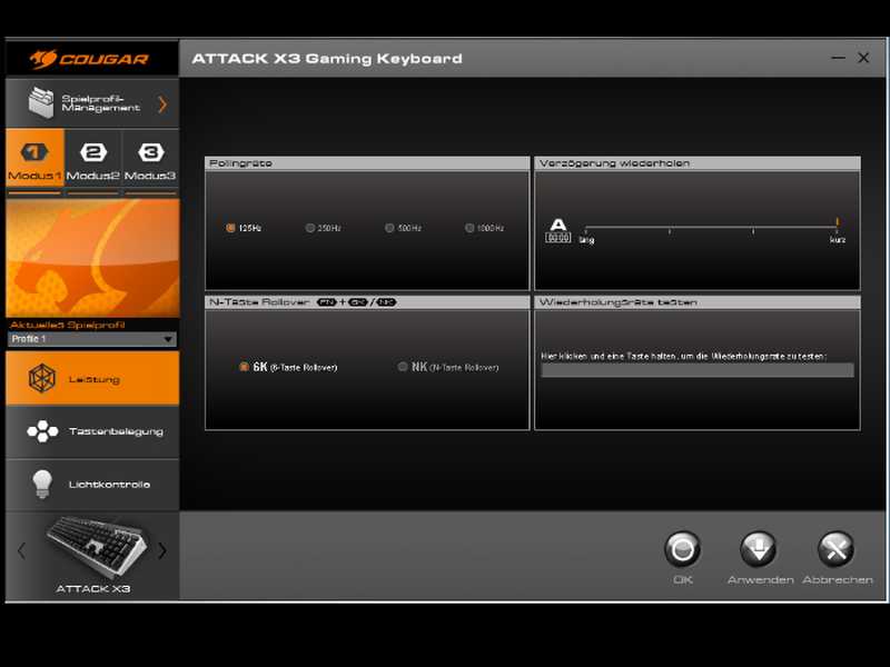 Testbericht Cougar Attack X3